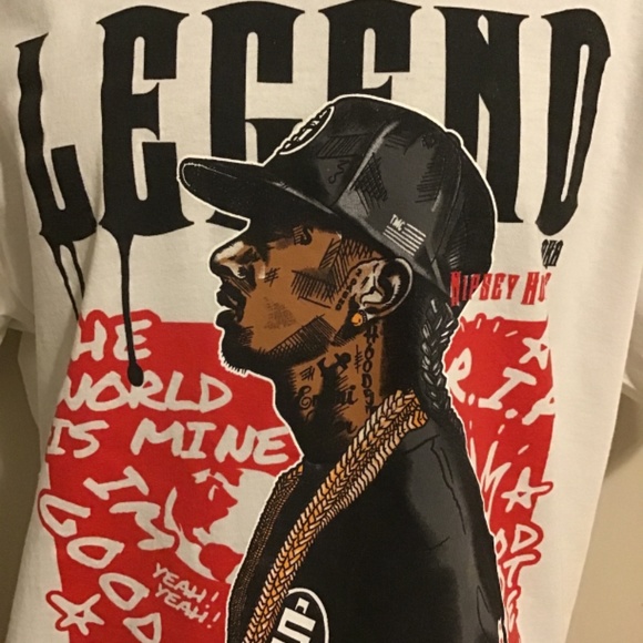 3Forty INC. Nipsey Hussle, A Legend, new condition, XL unisex - Picture 4 of 5